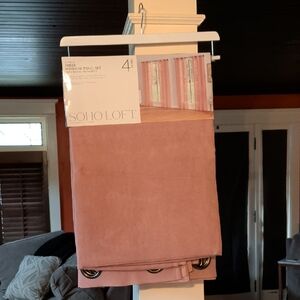 Four Piece Set Of Sheer Window Panels By Soho Loft, Brand New!